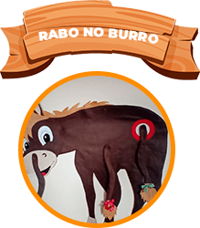 RABO NO BURRO